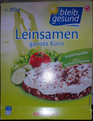 Leinsamen ganzes Korn