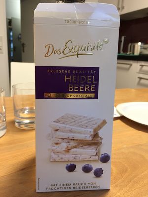 Heidelbeere Weiße Schokolade