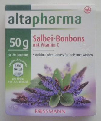 Salbei-Bonbons mit Vitamin C