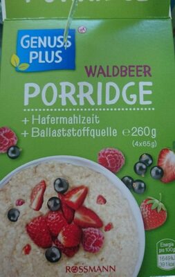 Porridge Waldbeer