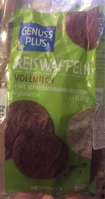 Reiswaffel Vollmilch front packaging