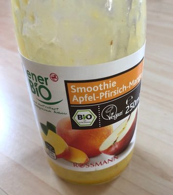 Smoothie apfel-pfirsich- mango front packaging