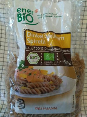 Dinkel-Vollkorn Spirelli