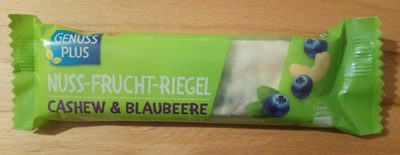 Nuss-Frucht-Riegel Cashew & Blaubeere