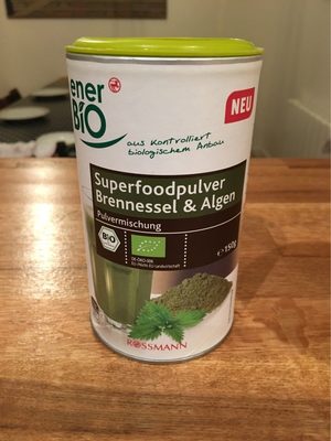 Enerbio Bio Superfoodpulver Brennessel & Algen