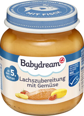 Laschzubereitung mit Gemüse front packaging