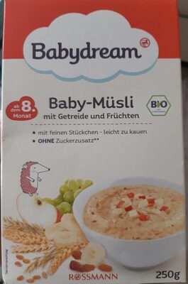 Baby Müsli  mit Getreide und Früchten