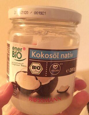 Rossmann Enerbio Kokosöl front packaging