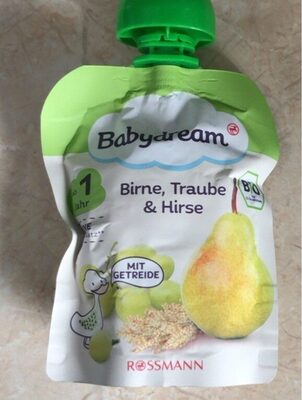 Birne, Traube & Hirse front packaging