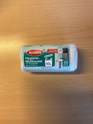 müllbeutel 10l front packaging