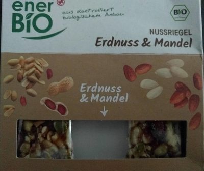 Erdnuss & Mandel Riegel