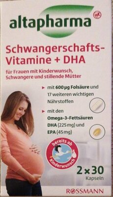Schwangerschafs Vitamine +DHA