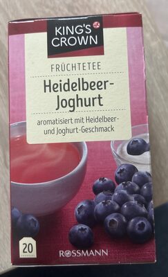 king's crown Heidelbeer Joghurt Früchtetee