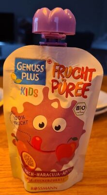 Fruchtpüree Pfirsich Maracuja Apfel