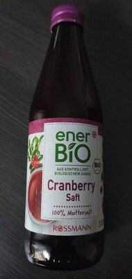 Ener bio cranberry Saft