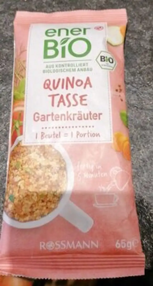 Quinoa Tasse Gartenkräuter