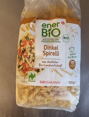 Dinkel Spirelli front packaging
