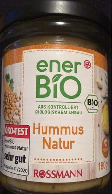 Hummus Natur front packaging