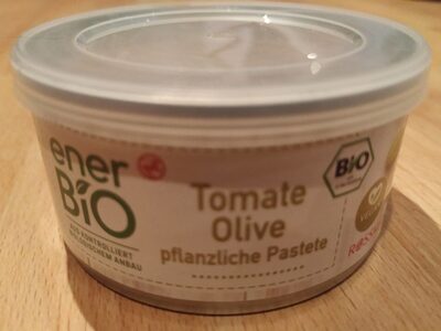 Tomate Olive pflanzliche Pastete