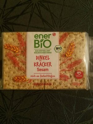 Ener Bio Dinkel Kräcker Sesam