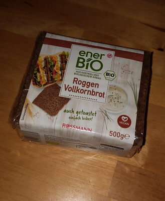 Ener Bio Roggen Vollkornbrot