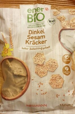 Dinkel Sesam Kräcker