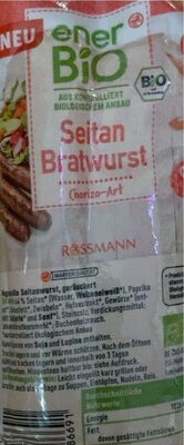 Seitan Bratwurst Chorizo Art