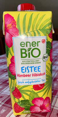 Eistee Himbeere Hibiskus