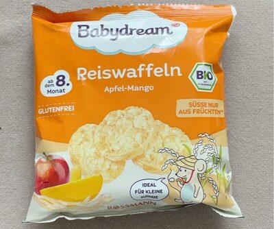 Babydream reiswaffel apfel mango