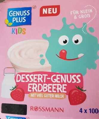Desert-Genuss Erdbeere front packaging