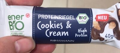 Proteinriegel cookies cream