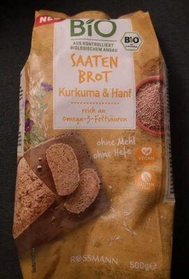 Saatenbrot Kurkuma & Hanf