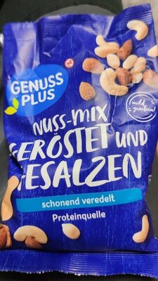 Nuss-mix front packaging