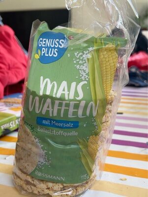 Maiz waffeln mit meersalz