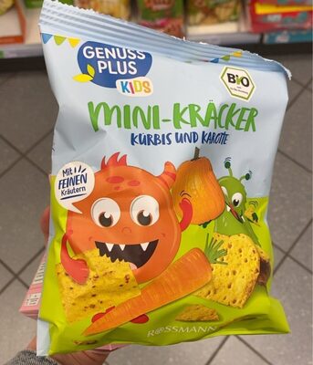 Mini-Kräcker (Kürbis und Karotte)