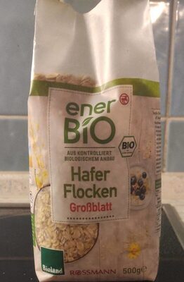 Hafer Flocken Großblatt