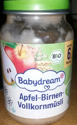 Apfel Birnen Vollkornmüsli front packaging