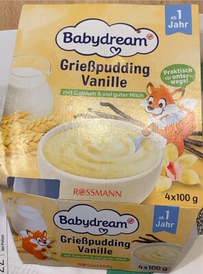 Grießpudding Vanille front packaging