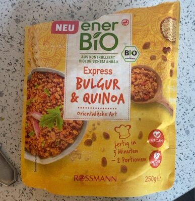 Express bulgur quinoa