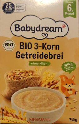 Bio 3-Korn Getreidebrei