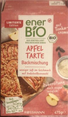 Apfeltarte Backmischung front packaging