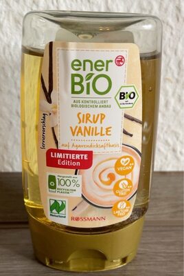 Sirup Vanille auf Agavendicksaftbasis