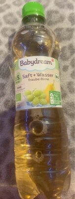 Saft+wasser traube birnr