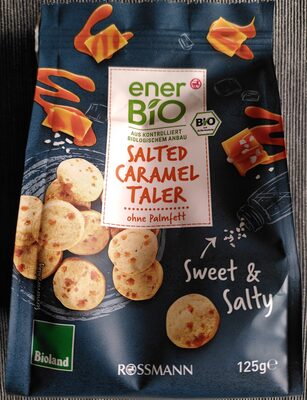 Salted Caramel Taler front packaging