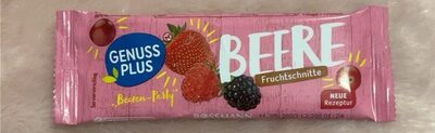 Beere Fruchtschnitte front packaging