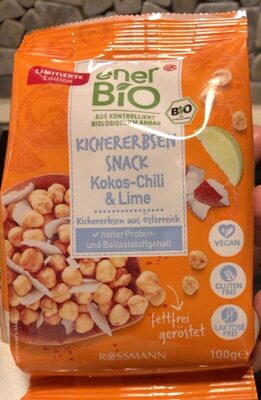 Kichererbsen Snack Kokos/ Chili & Lime