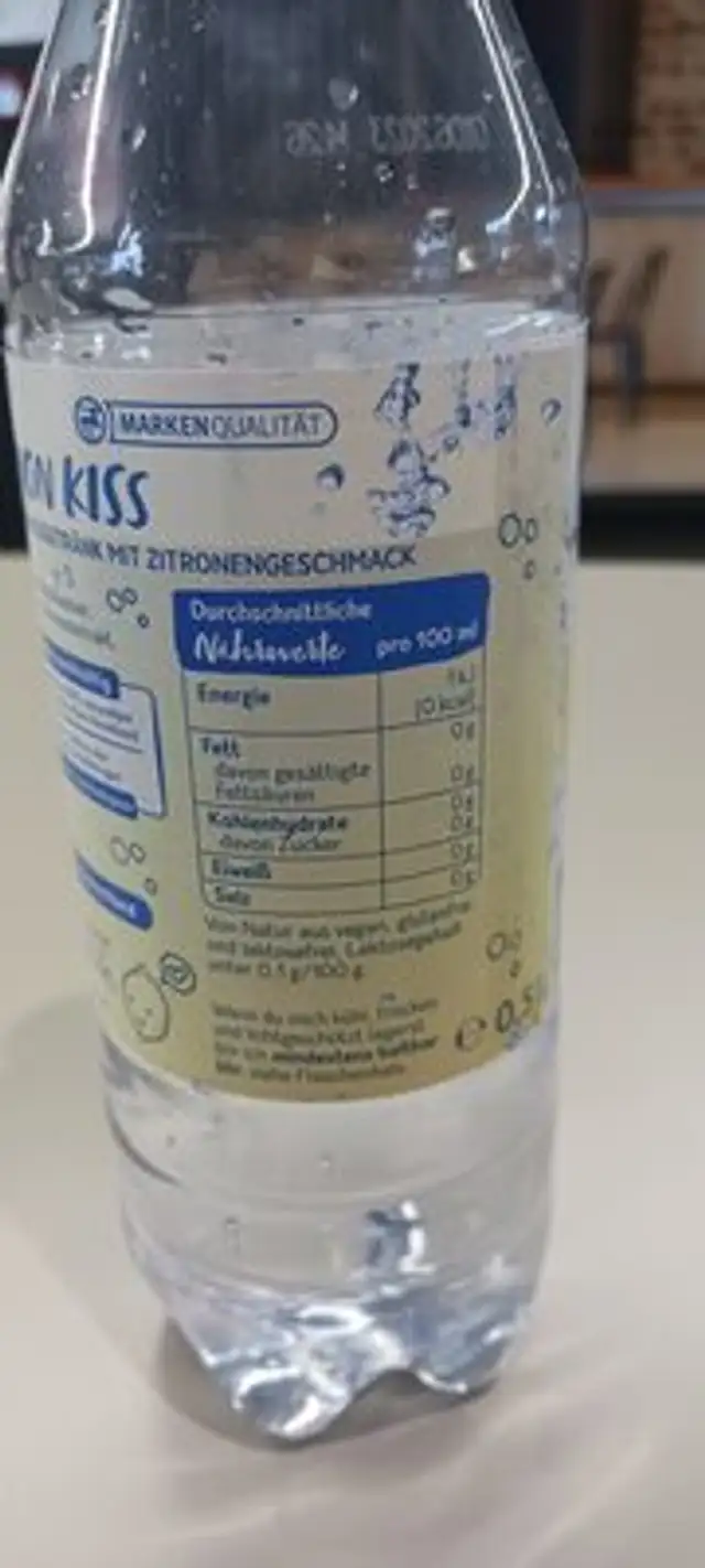 Lemon Kiss nutrition facts table