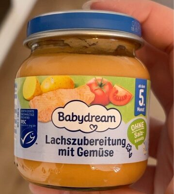 Lachszubreitung mit Gemüse