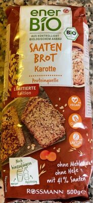 Saatenbrot Karotte front packaging