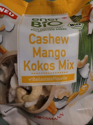 Cashew Mango Kokos Mix front packaging
